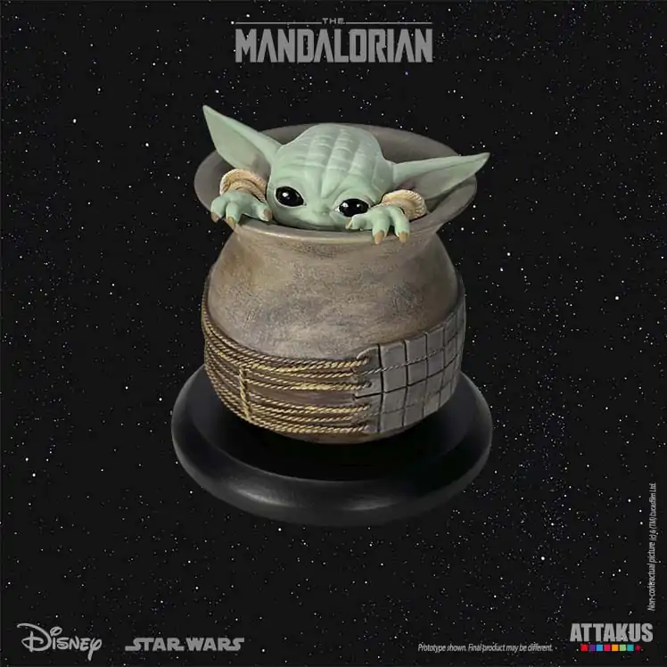 Star Wars: The Mandalorian Classic Collection Statue 1/5 Grogu in the Jar 9 cm Produktfoto