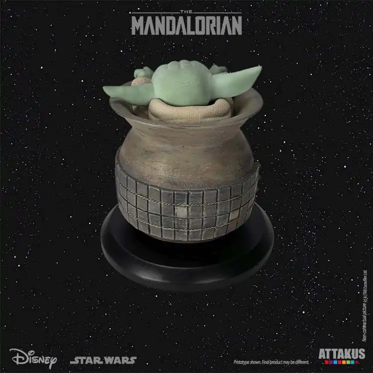 Star Wars: The Mandalorian Classic Collection Statue 1/5 Grogu in the Jar 9 cm Produktfoto