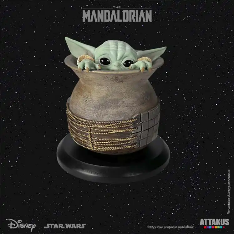Star Wars: The Mandalorian Classic Collection Statue 1/5 Grogu in the Jar 9 cm Produktfoto