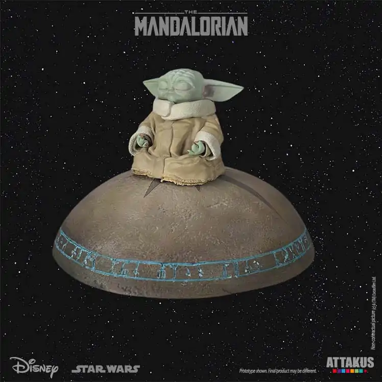 Star Wars: The Mandalorian Classic Collection Statue 1/5 Grogu Summoning the Force 13 cm Produktfoto