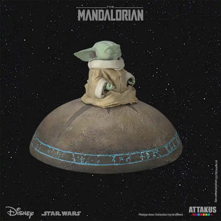 Star Wars: The Mandalorian Classic Collection Statue 1/5 Grogu Summoning the Force 13 cm Produktfoto