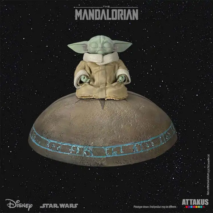 Star Wars: The Mandalorian Classic Collection Statue 1/5 Grogu Summoning the Force 13 cm Produktfoto