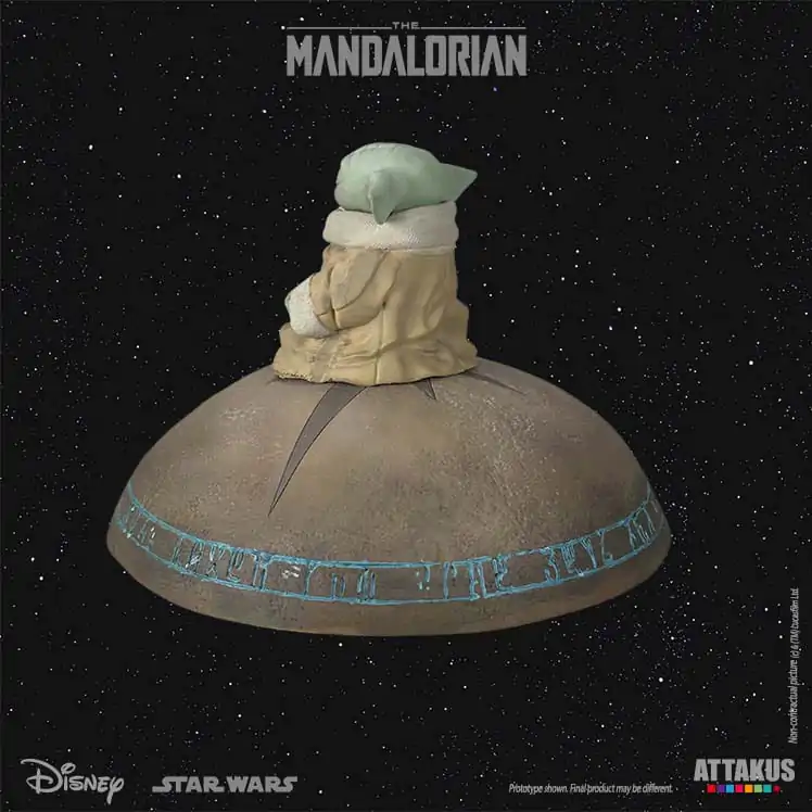Star Wars: The Mandalorian Classic Collection Statue 1/5 Grogu Summoning the Force 13 cm Produktfoto
