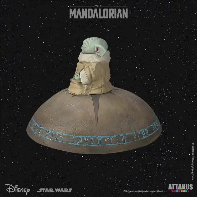 Star Wars: The Mandalorian Classic Collection Statue 1/5 Grogu Summoning the Force 13 cm Produktfoto