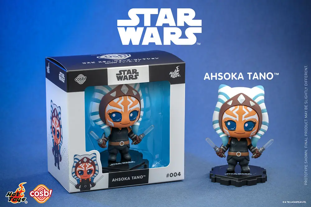 Star Wars: The Mandalorian Cosbi Minifigur Ahsoka Tano 8 cm Produktfoto