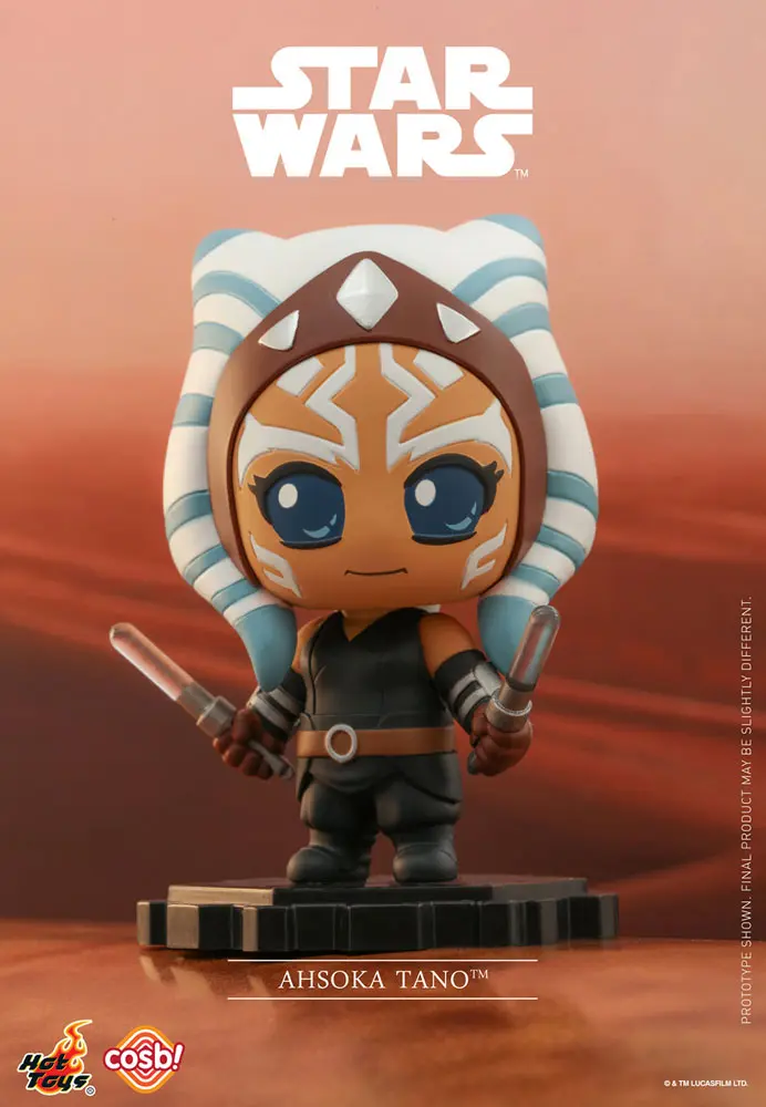 Star Wars: The Mandalorian Cosbi Minifigur Ahsoka Tano 8 cm Produktfoto