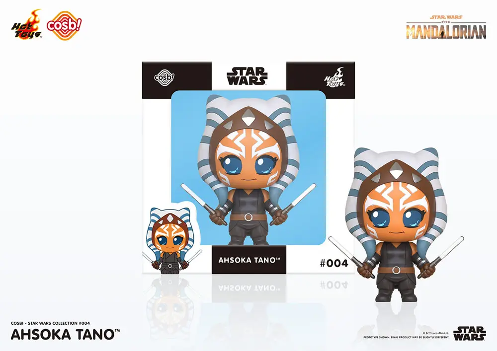Star Wars: The Mandalorian Cosbi Minifigur Ahsoka Tano 8 cm Produktfoto