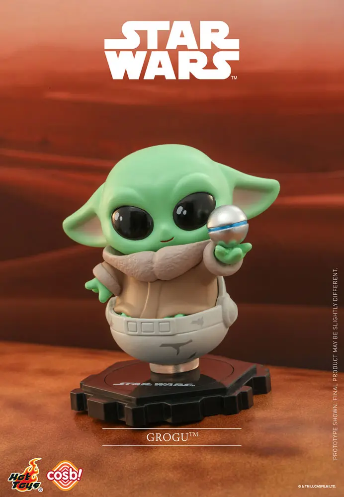 Star Wars: The Mandalorian Cosbi Minifigur Grogu 8 cm Produktfoto