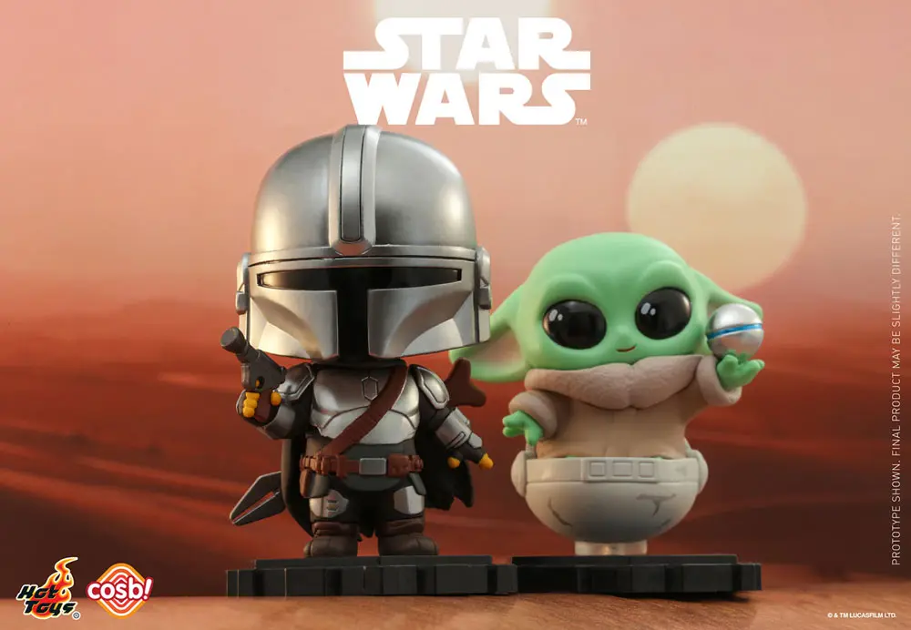 Star Wars: The Mandalorian Cosbi Minifigur Grogu 8 cm Produktfoto