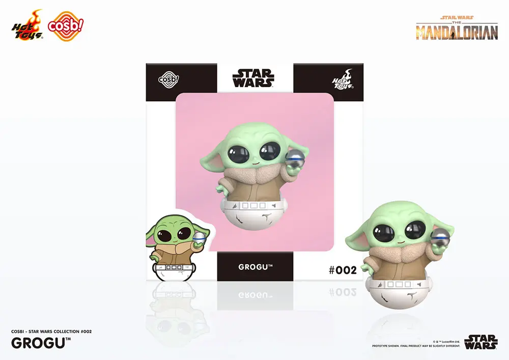 Star Wars: The Mandalorian Cosbi Minifigur Grogu 8 cm Produktfoto
