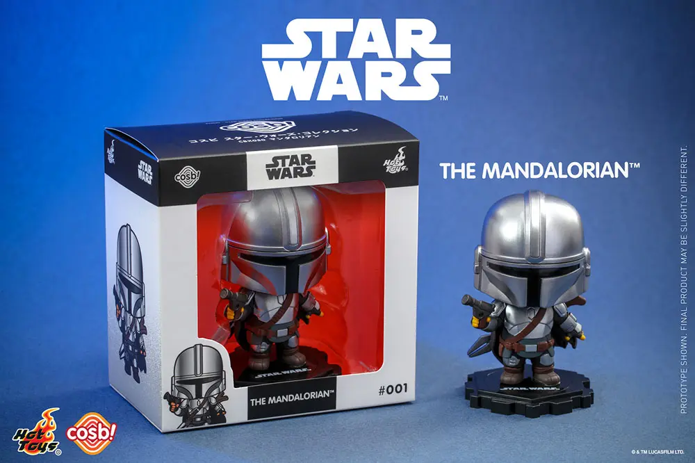 Star Wars: The Mandalorian Cosbi Minifigur The Mandalorian 8 cm termékfotó