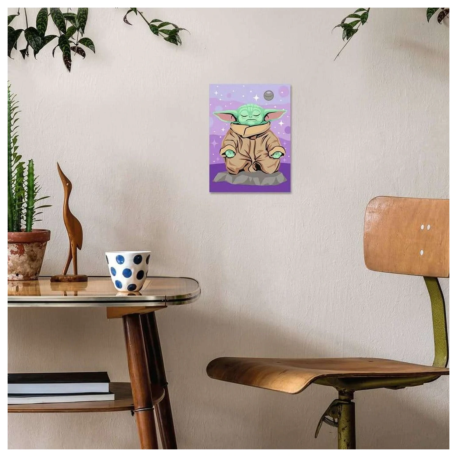 Star Wars: The Mandalorian CreArt Malen nach Zahlen Meditating Grogu Produktfoto