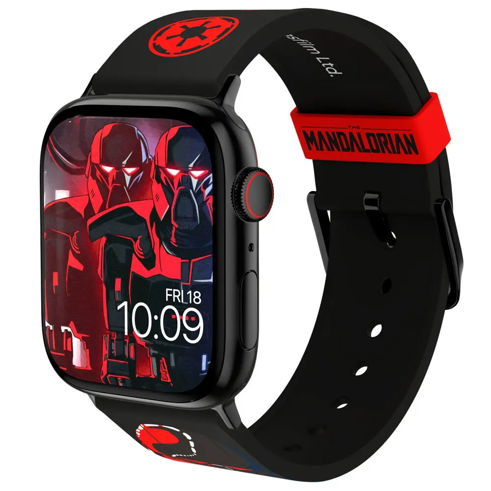 Star Wars: The Mandalorian Smartwatch-Armband Dark Trooper Produktfoto