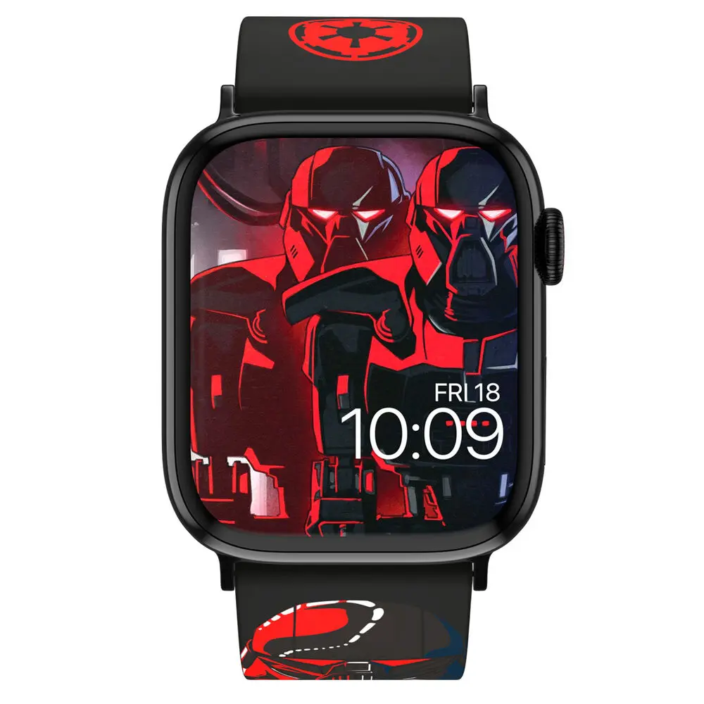 Star Wars: The Mandalorian Smartwatch-Armband Dark Trooper Produktfoto