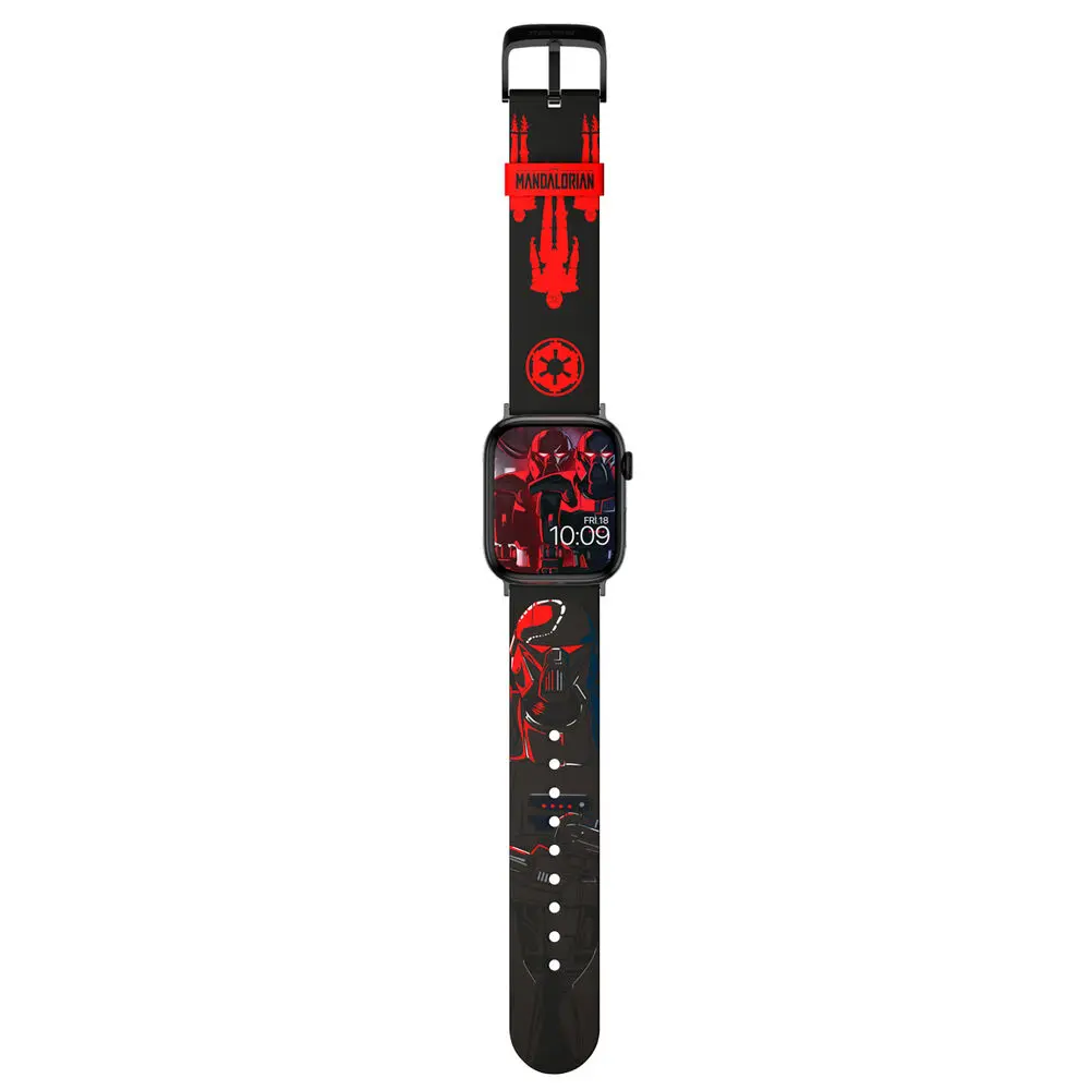 Star Wars: The Mandalorian Smartwatch-Armband Dark Trooper Produktfoto