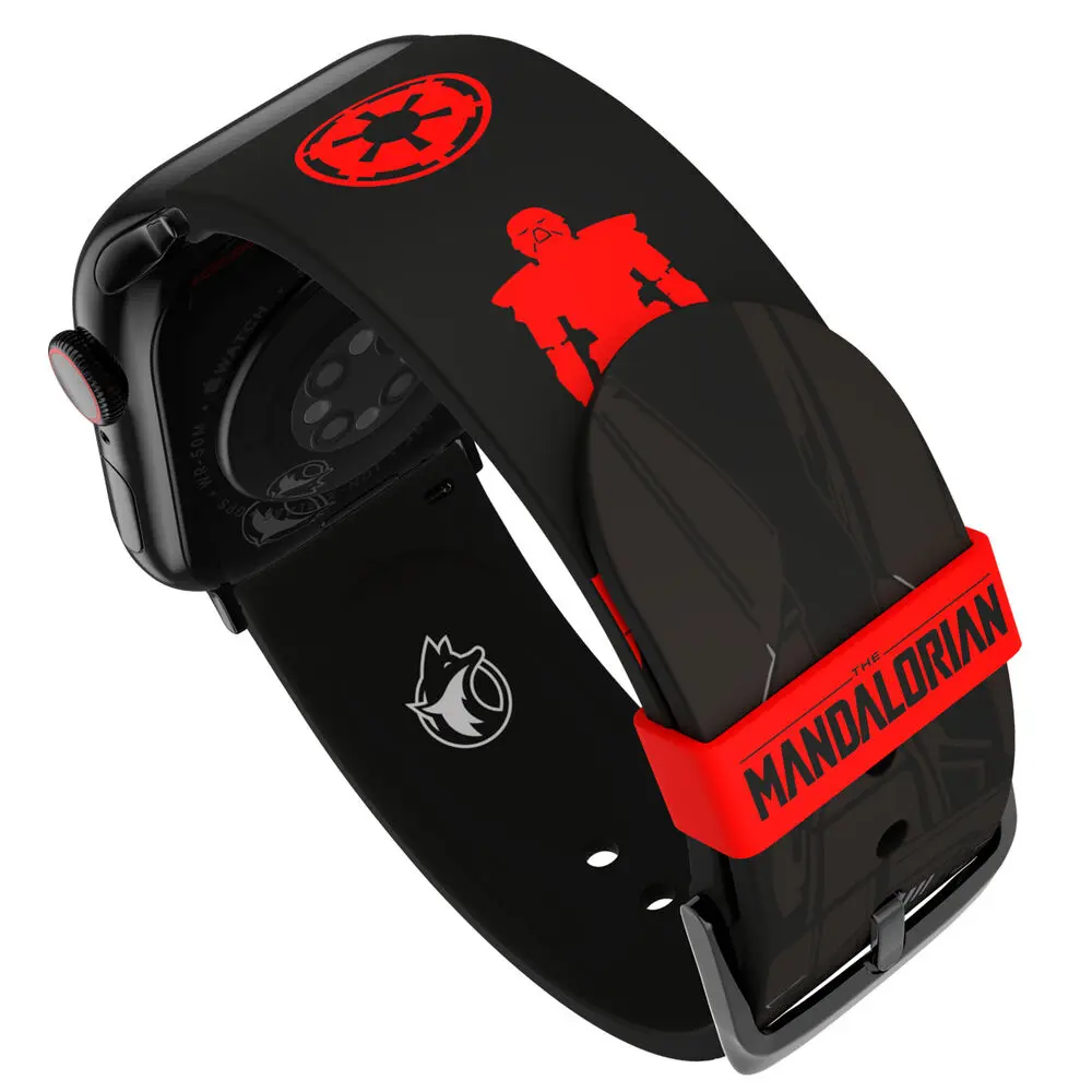 Star Wars: The Mandalorian Smartwatch-Armband Dark Trooper Produktfoto