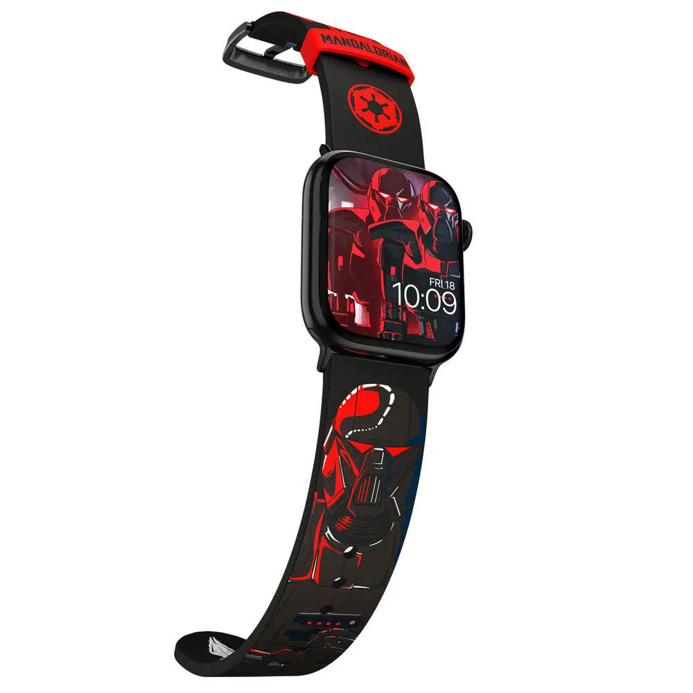 Star Wars: The Mandalorian Smartwatch-Armband Dark Trooper Produktfoto