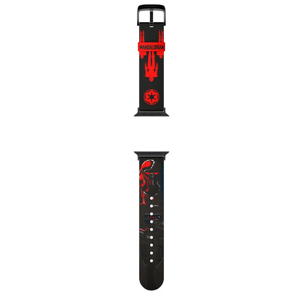 Star Wars: The Mandalorian Smartwatch-Armband Dark Trooper Produktfoto