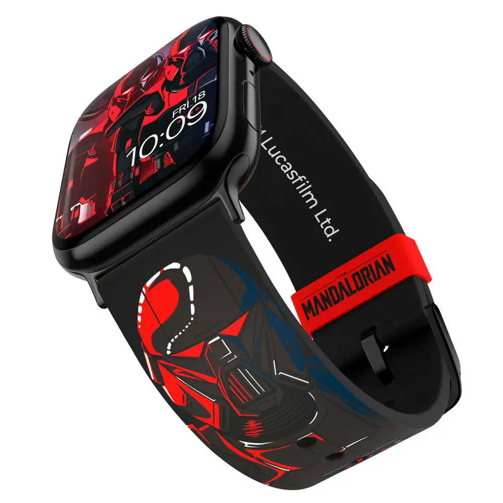 Star Wars: The Mandalorian Smartwatch-Armband Dark Trooper Produktfoto