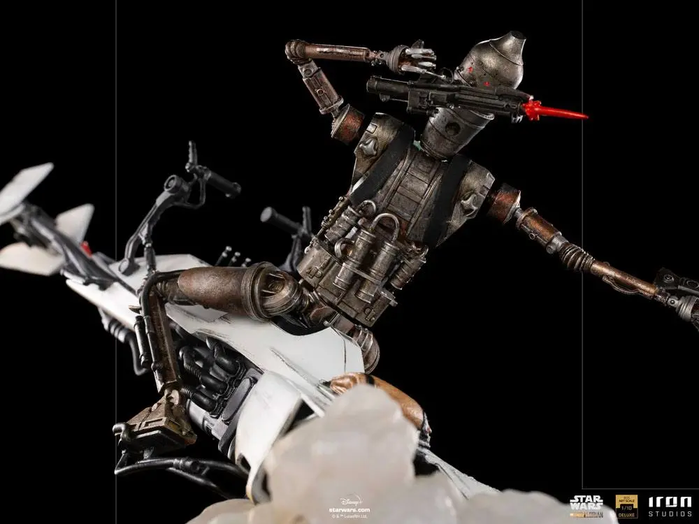 Star Wars The Mandalorian Deluxe Art Scale Statue 1/10 IG-11 & The Child 20 cm Produktfoto