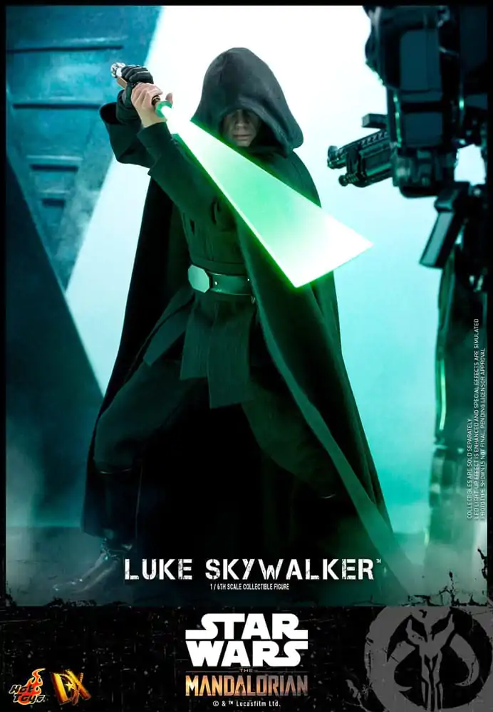 Star Wars: The Mandalorian DX Actionfigur 1/6 Luke Skywalker Deluxe Version Spedial Edition 30 cm Produktfoto