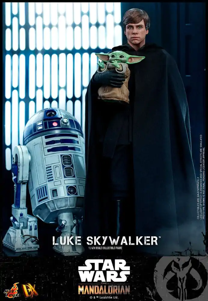 Star Wars: The Mandalorian DX Actionfigur 1/6 Luke Skywalker Deluxe Version Spedial Edition 30 cm Produktfoto