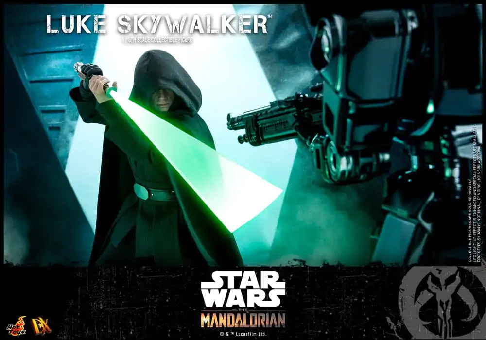 Star Wars: The Mandalorian DX Actionfigur 1/6 Luke Skywalker Deluxe Version Spedial Edition 30 cm Produktfoto