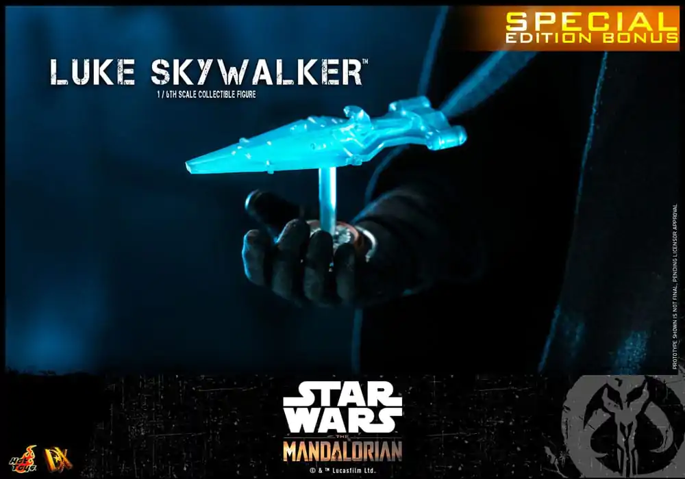 Star Wars: The Mandalorian DX Actionfigur 1/6 Luke Skywalker Deluxe Version Spedial Edition 30 cm Produktfoto