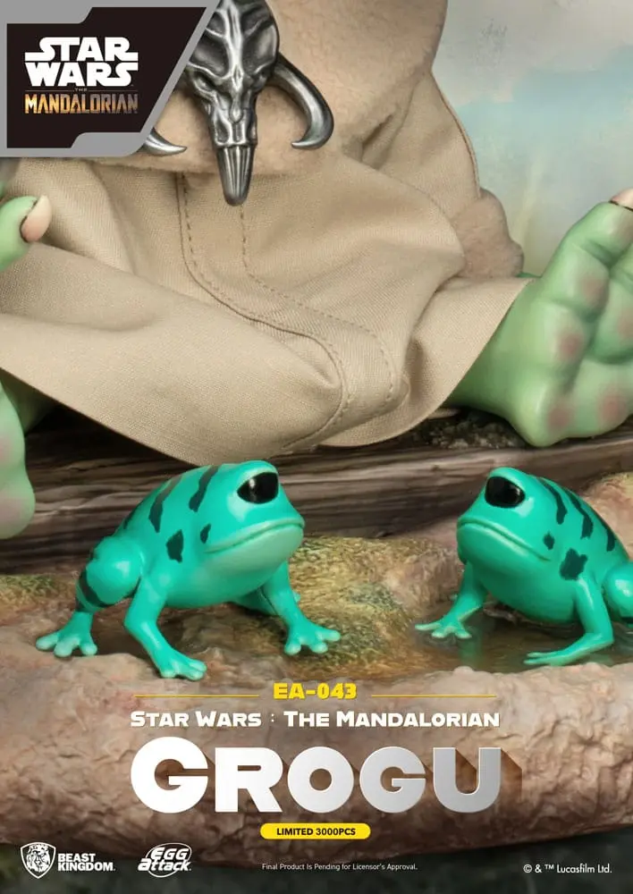 Star Wars: The Mandalorian Egg Attack Statue Grogu 18 cm termékfotó