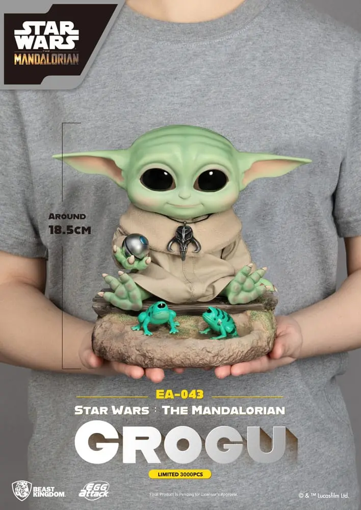 Star Wars: The Mandalorian Egg Attack Statue Grogu 18 cm termékfotó