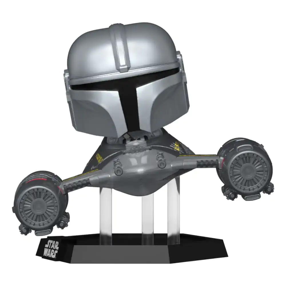 Star Wars: The Mandalorian POP! Rides Vinyl Figur Mandalorian in N1 Starfighter 15 cm termékfotó