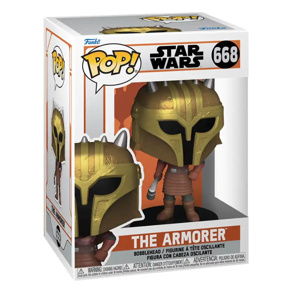 Star Wars: The Mandalorian POP! Vinyl Figur The Amorer 9 cm termékfotó