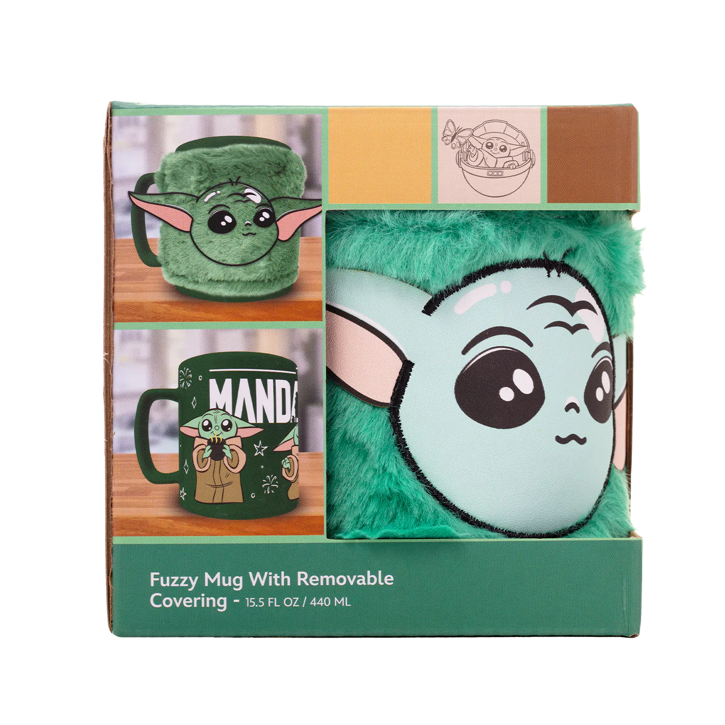 Star Wars The Mandalorian Fuzzy Tasse Grogu Produktfoto