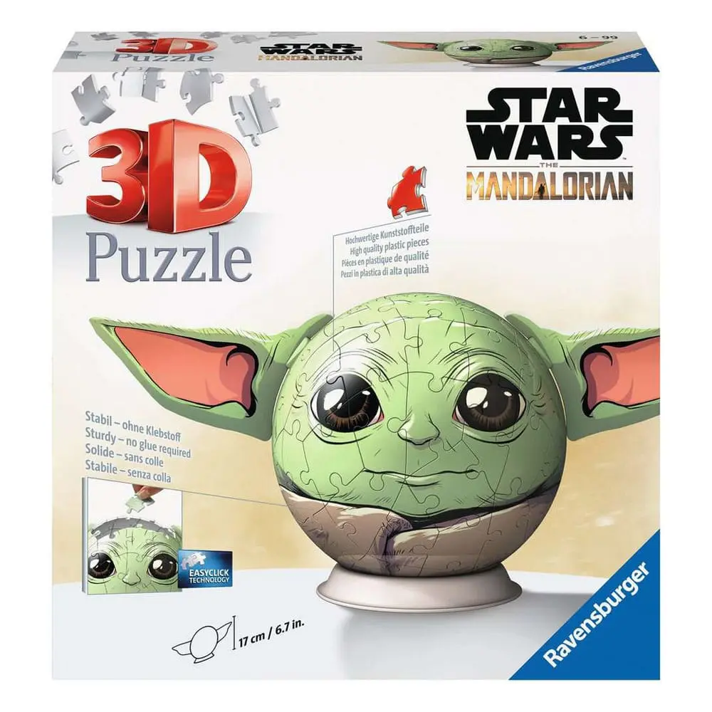 Star Wars: The Mandalorian 3D Puzzle Grogu (77 Teile) termékfotó