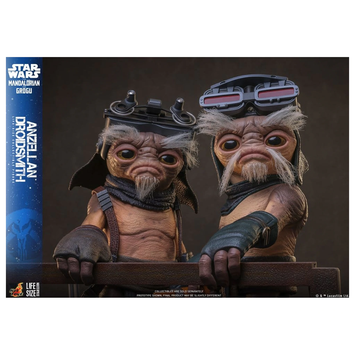 Star Wars: The Mandalorian & Grogu Lebensgroße Figur Anzellan Droidsmith 27 cm Produktfoto