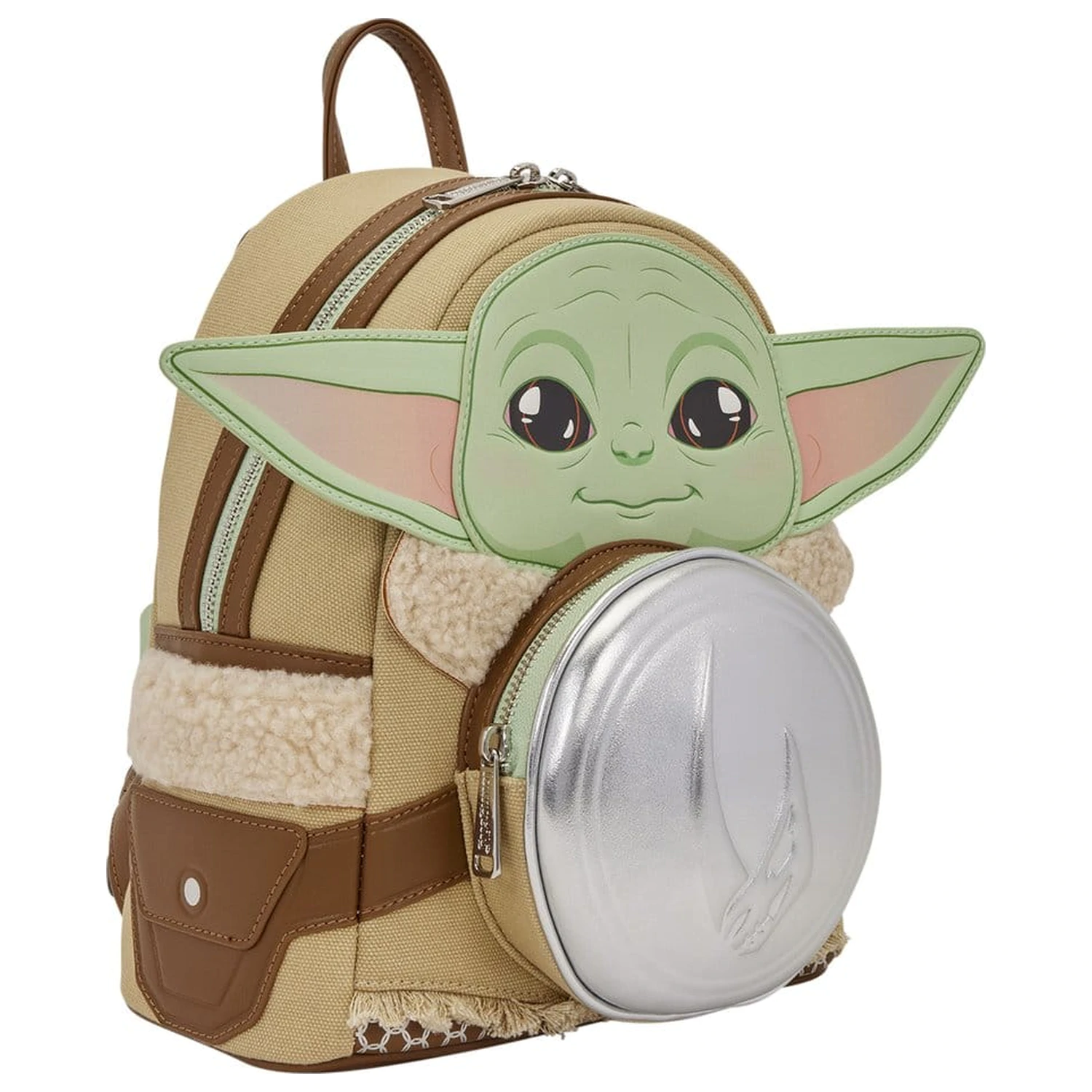 Star Wars: The Mandalorian by Loungefly Mini Rucksack Grogu & Anzellan Produktfoto