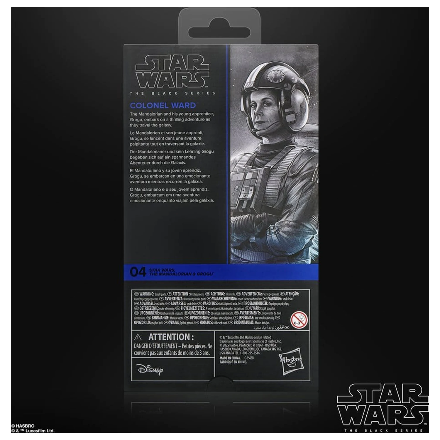Star Wars: The Mandalorian & Grogu Black Series Actionfigur Colonel Ward 15 cm Produktfoto