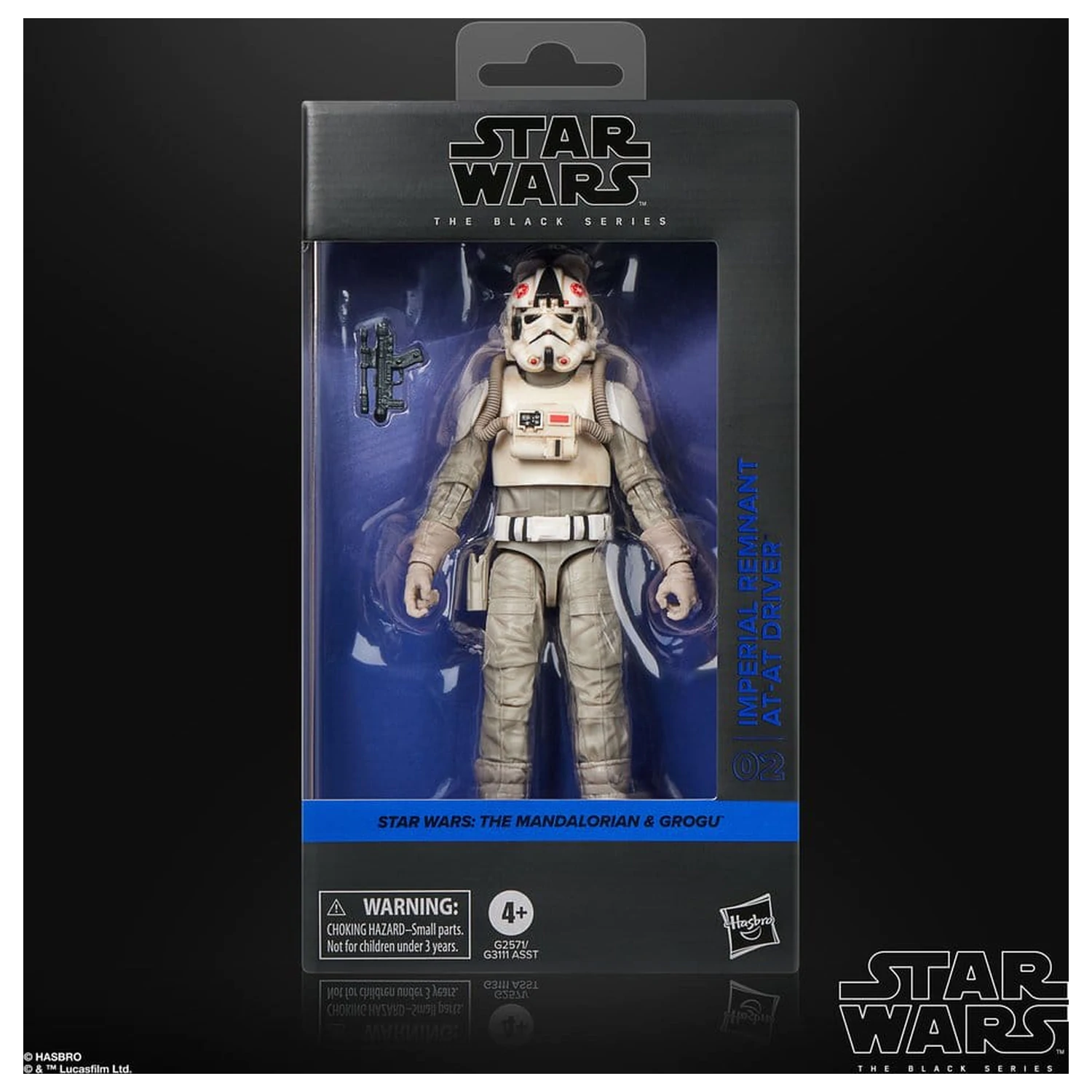 Star Wars: The Mandalorian & Grogu Black Series Actionfigur Imperial Remnant AT-AT Driver 15 cm Produktfoto