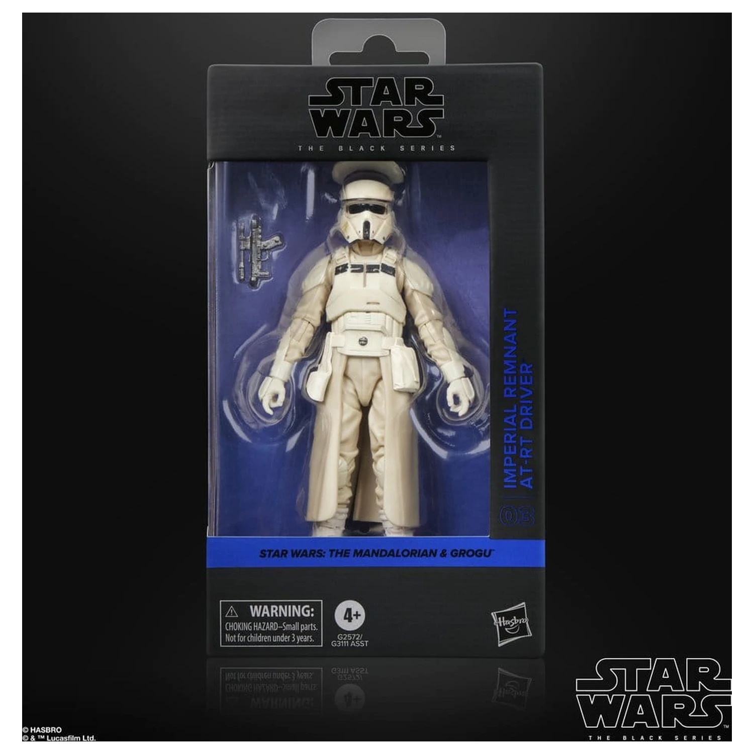 Star Wars: The Mandalorian & Grogu Black Series Actionfigur Imperial Remnant AT-RT Driver 15 cm Produktfoto
