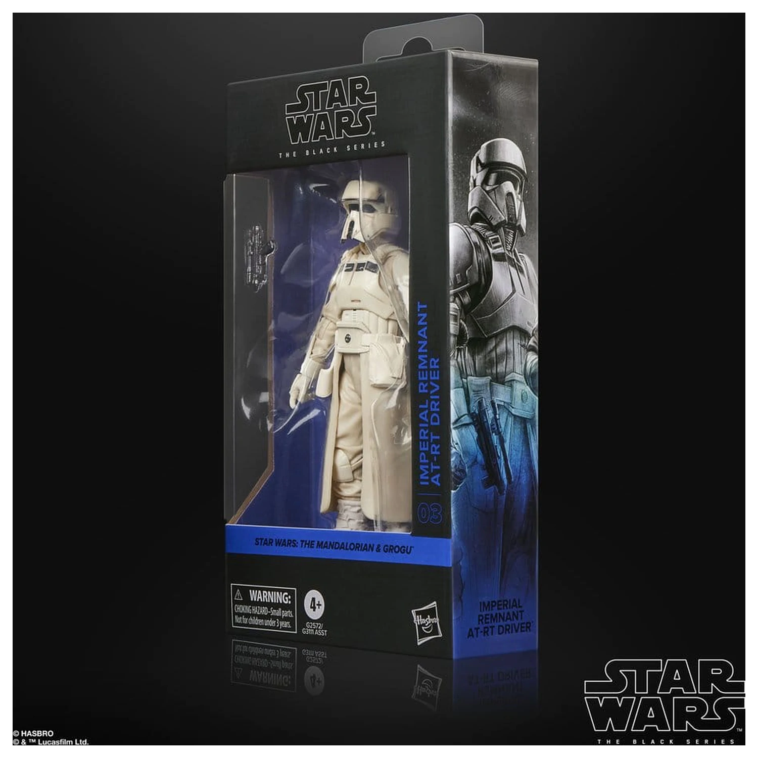 Star Wars: The Mandalorian & Grogu Black Series Actionfigur Imperial Remnant AT-RT Driver 15 cm Produktfoto