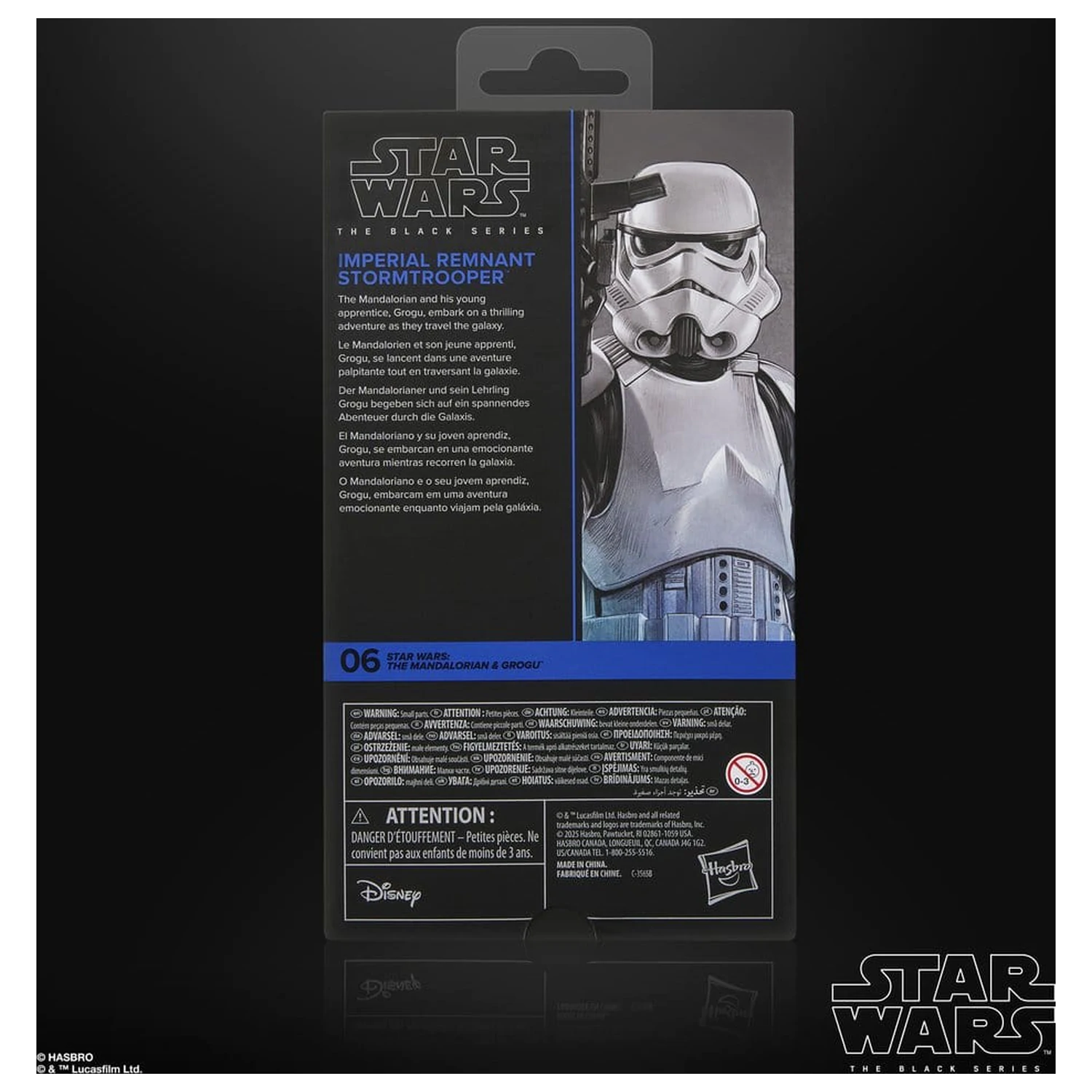 Star Wars: The Mandalorian & Grogu Black Series Actionfigur Imperial Remnant Stormtrooper 15 cm Produktfoto