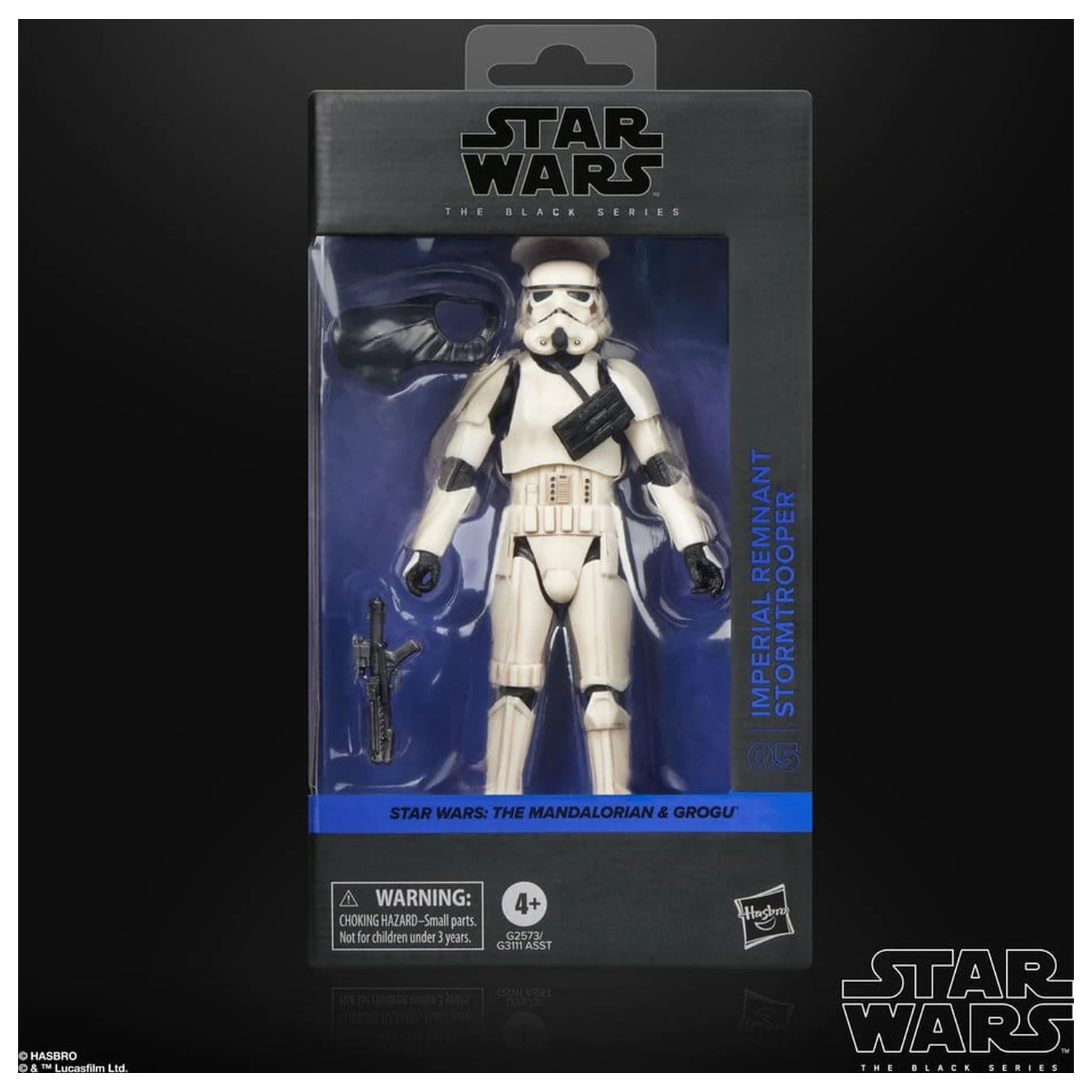 Star Wars: The Mandalorian & Grogu Black Series Actionfigur Imperial Remnant Stormtrooper (Weathered) 15 cm Produktfoto