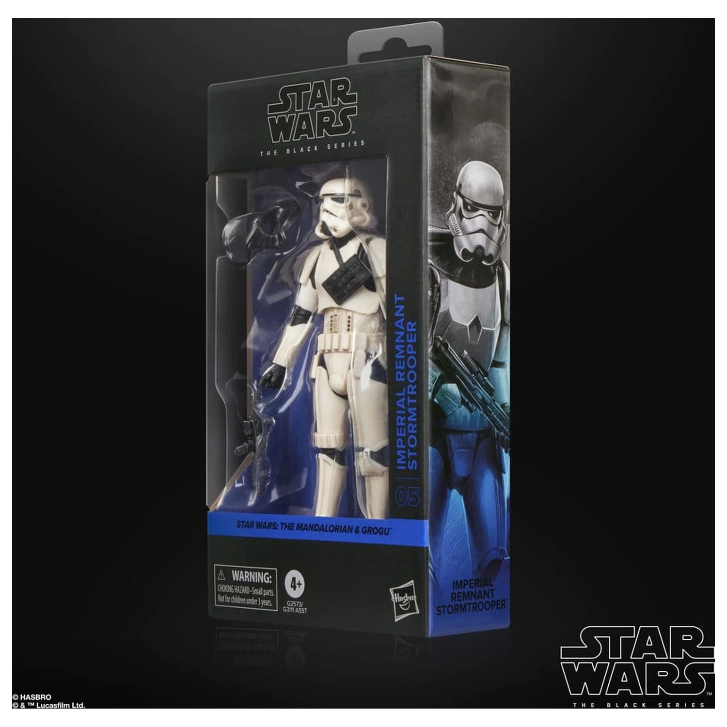 Star Wars: The Mandalorian & Grogu Black Series Actionfigur Imperial Remnant Stormtrooper (Weathered) 15 cm Produktfoto