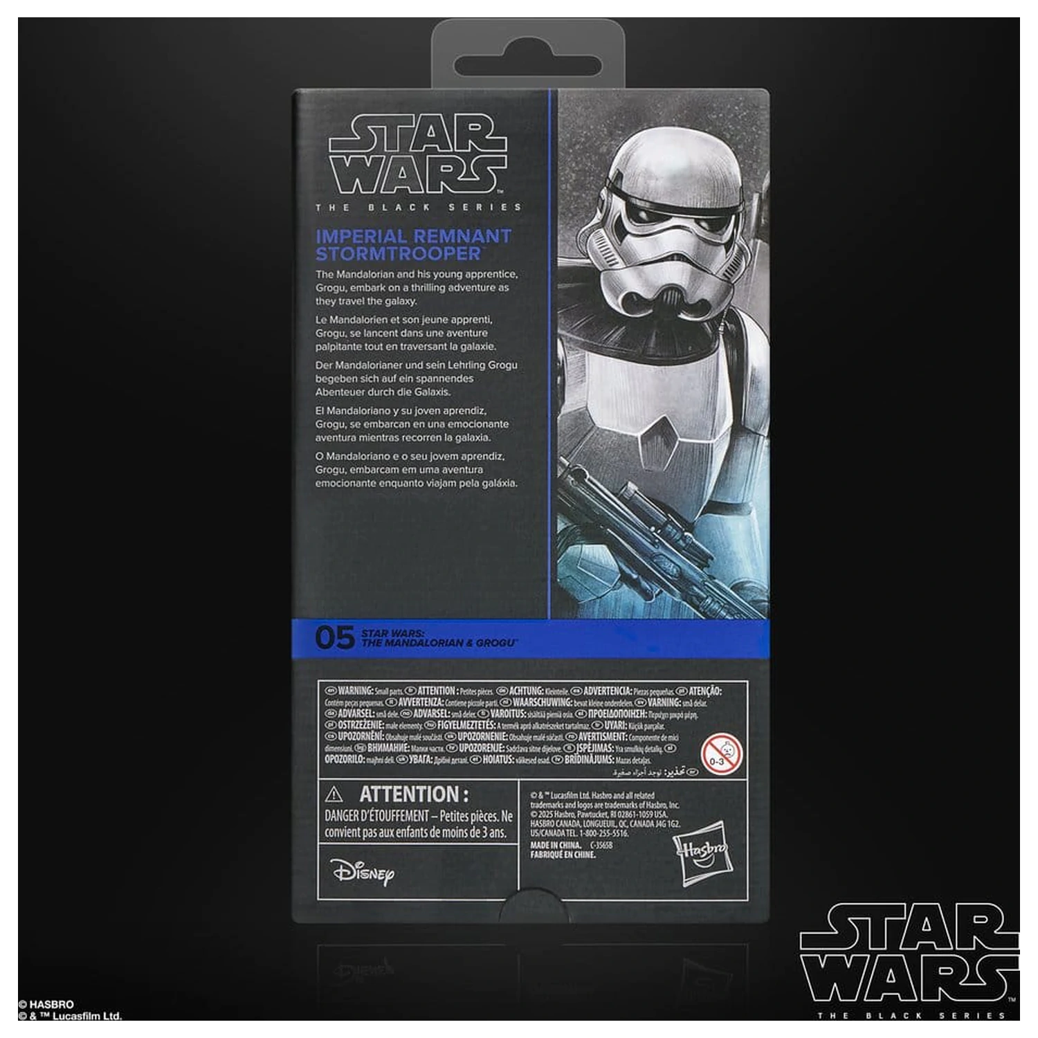 Star Wars: The Mandalorian & Grogu Black Series Actionfigur Imperial Remnant Stormtrooper (Weathered) 15 cm Produktfoto