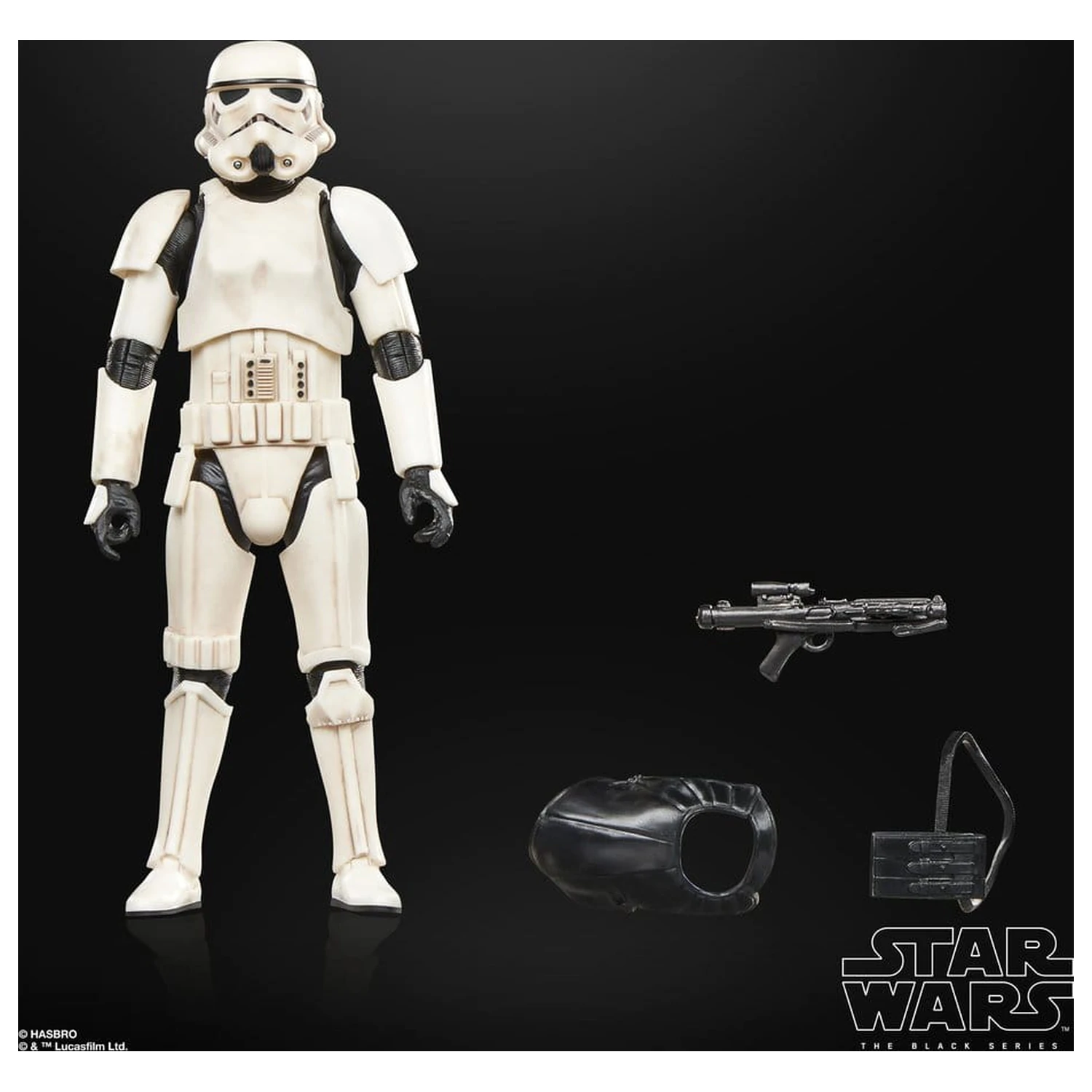 Star Wars: The Mandalorian & Grogu Black Series Actionfigur Imperial Remnant Stormtrooper (Weathered) 15 cm Produktfoto