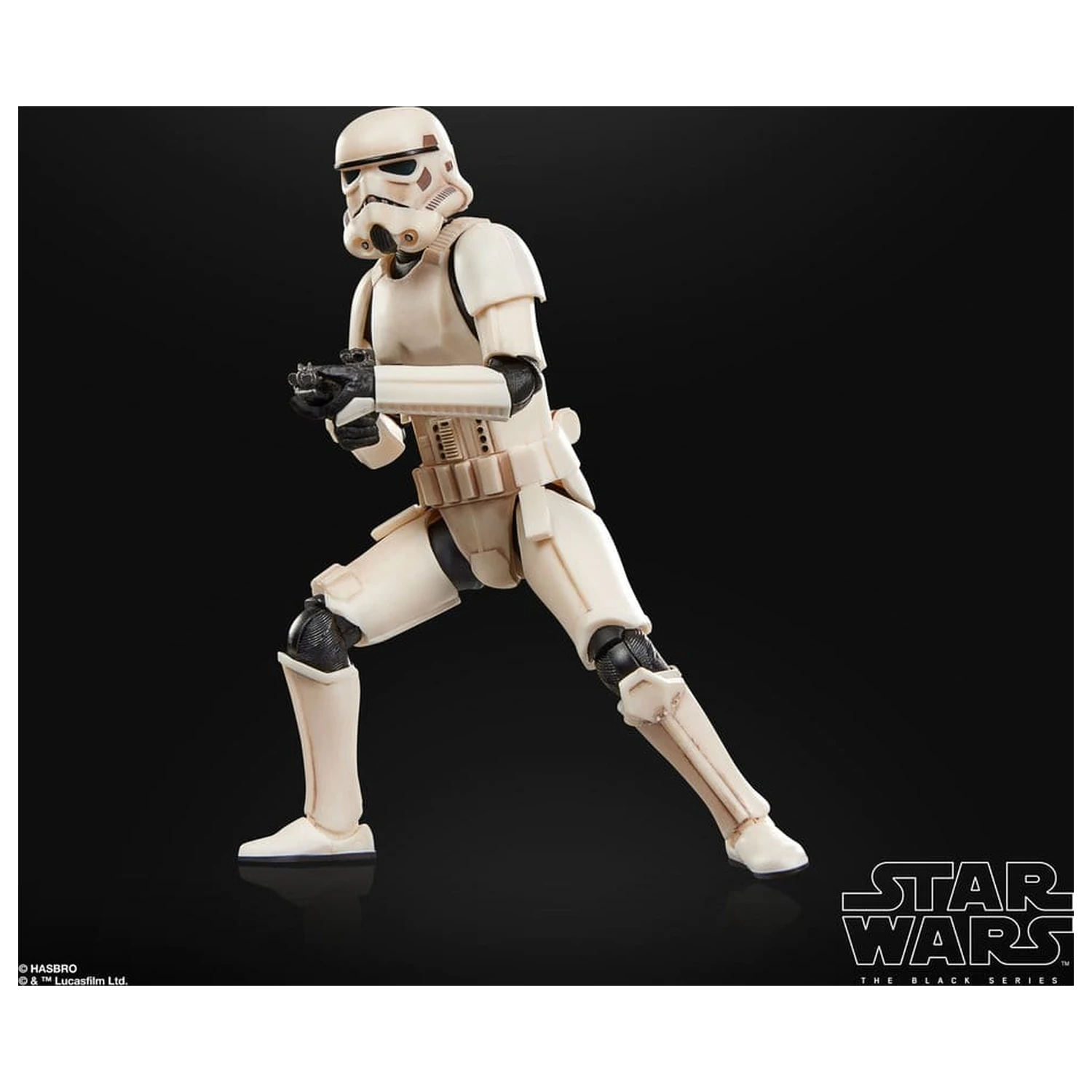 Star Wars: The Mandalorian & Grogu Black Series Actionfigur Imperial Remnant Stormtrooper (Weathered) 15 cm Produktfoto