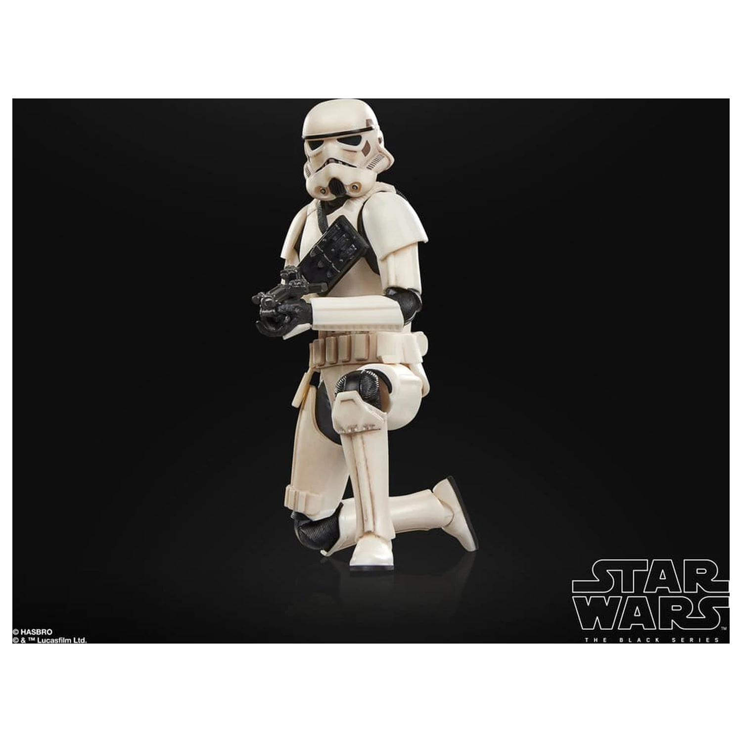 Star Wars: The Mandalorian & Grogu Black Series Actionfigur Imperial Remnant Stormtrooper (Weathered) 15 cm Produktfoto
