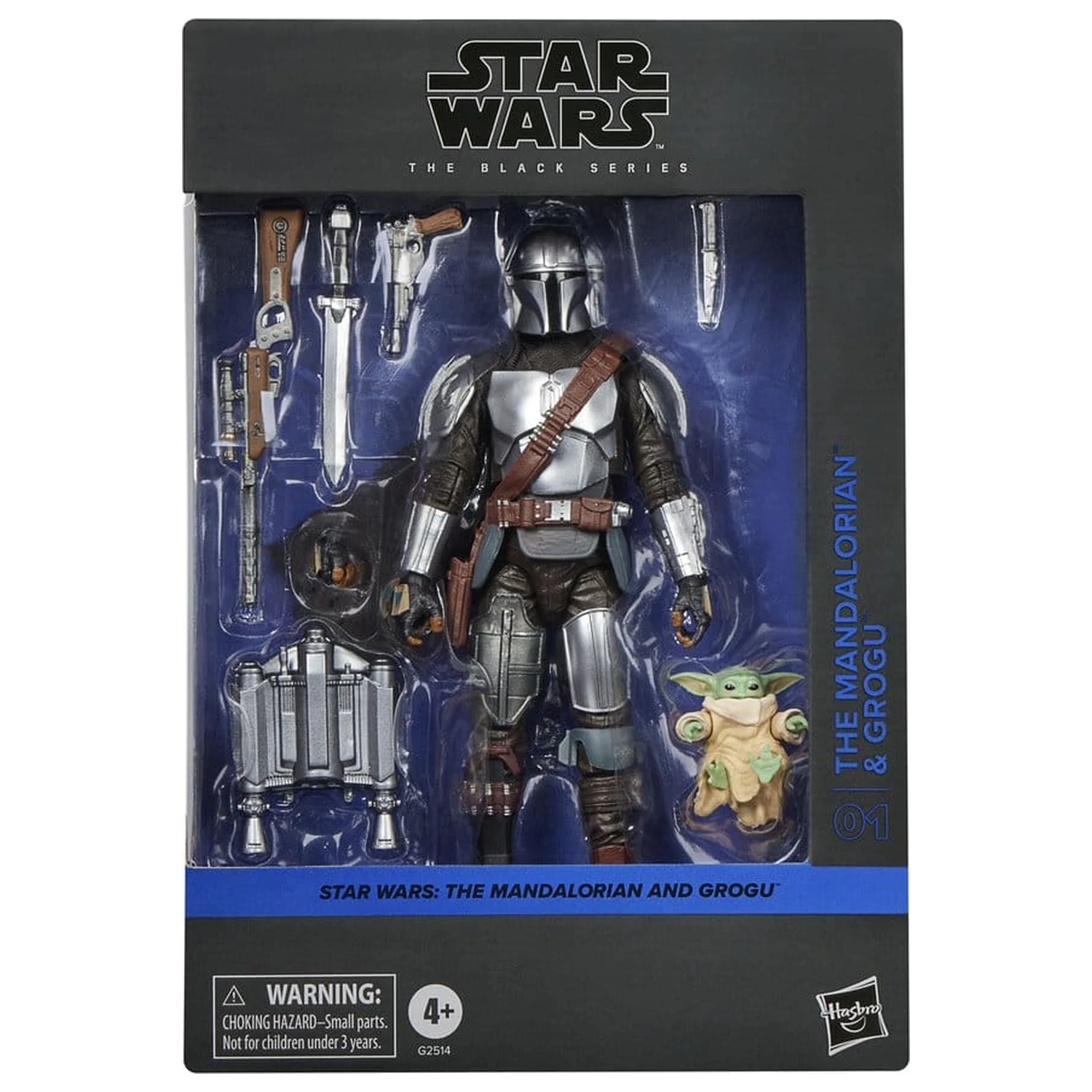 Star Wars: The Mandalorian & Grogu Black Series Actionfigur The Mandalorian & Grogu 15 cm [BESCHÄDIGTE VERPACKUNG] Produktfoto