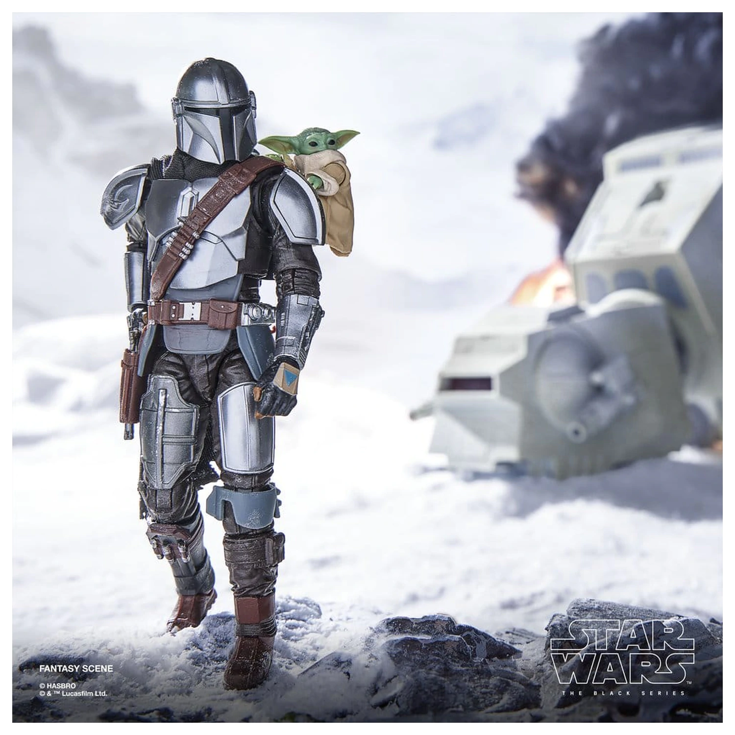 Star Wars: The Mandalorian & Grogu Black Series Actionfigur The Mandalorian & Grogu 15 cm [BESCHÄDIGTE VERPACKUNG] Produktfoto