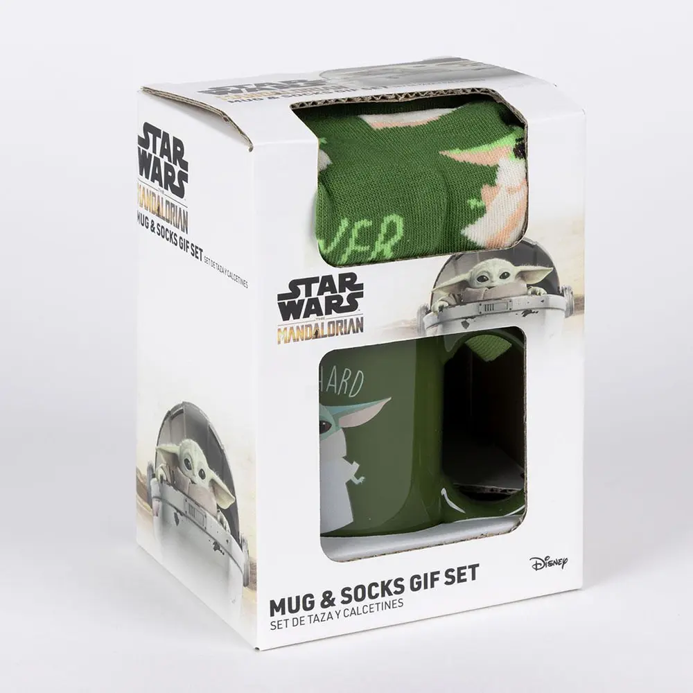 Star Wars: The Mandalorian Tasse und Socken Set Grogu 36-41 Produktfoto